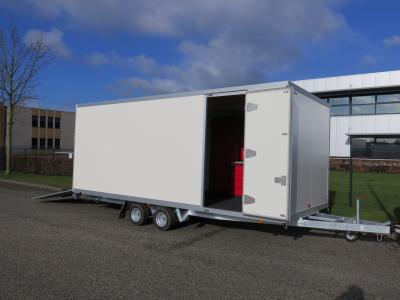 Proline sandwich Gesloten aanhangwagen tandemas 606x244x190cm 2600kg